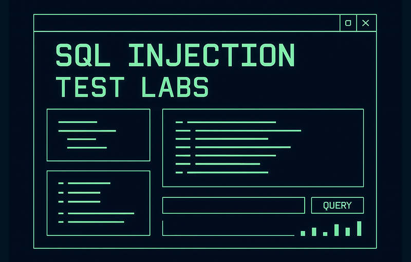 A Practical Guide to SQL Injection Test Labs and Vulnerability Hunts
