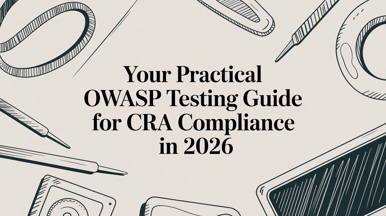 Your Practical OWASP Testing Guide for CRA Compliance in 2026