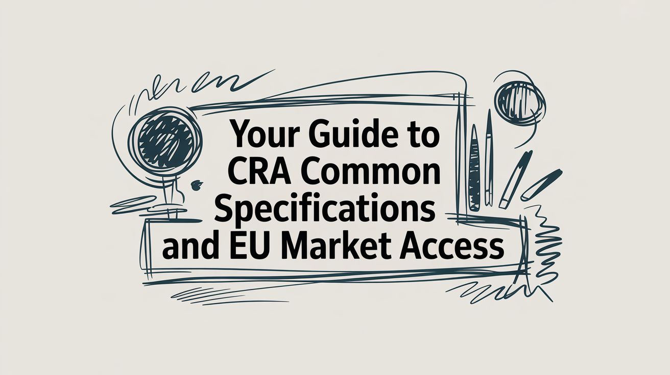 Your Guide to CRA Common Specifications and EU Market Access
