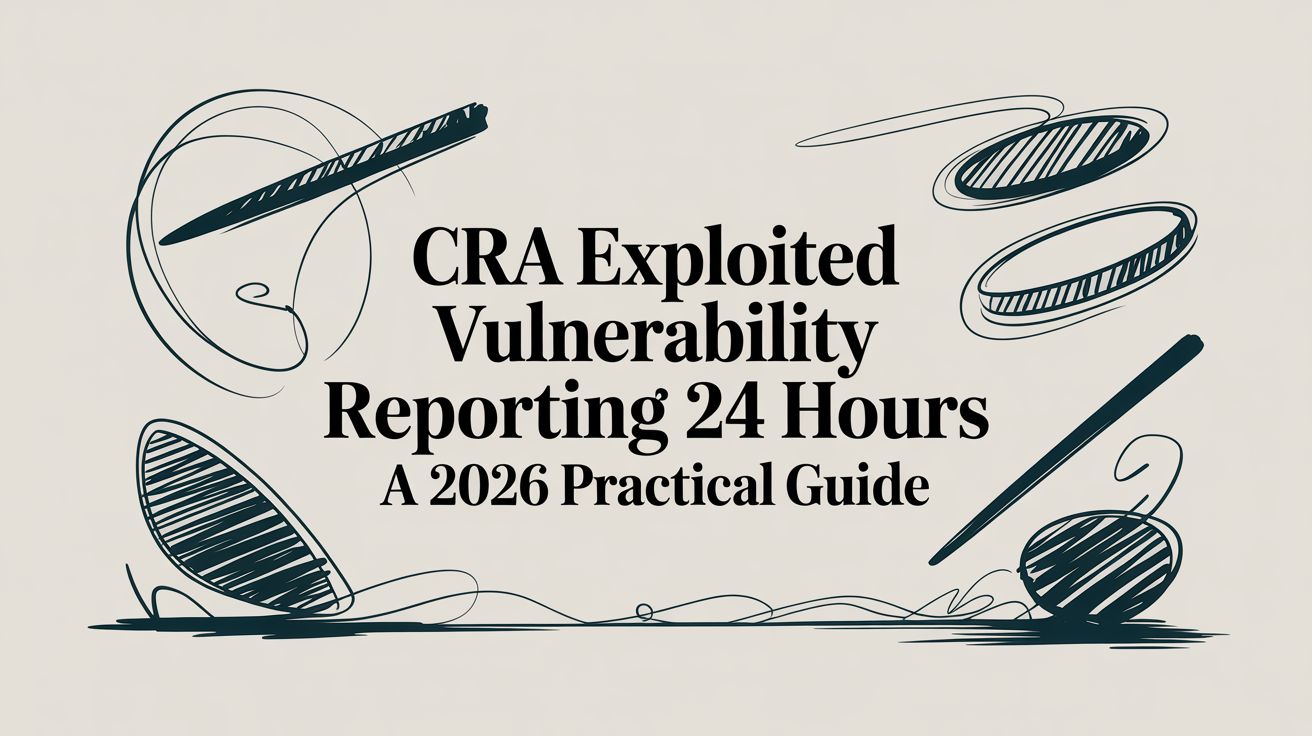 CRA exploited vulnerability reporting 24 hours: A 2026 Practical Guide