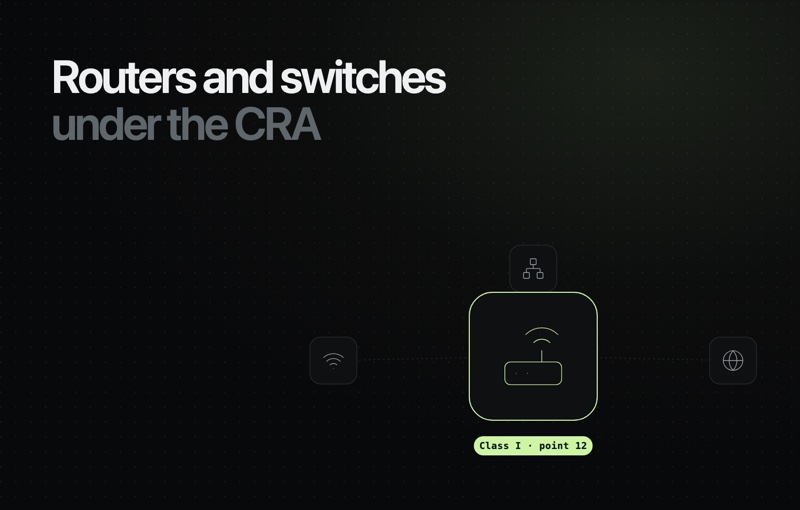 Are Routers Class I Under the CRA? Routers, Modems and Switches